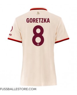 Günstige Bayern Munich Leon Goretzka #8 3rd trikot Damen 2024-25 Kurzarm